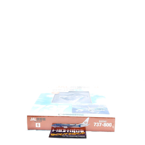DeAgostini JAL Airliner Collection: #6 Boeing 737-800 1:400