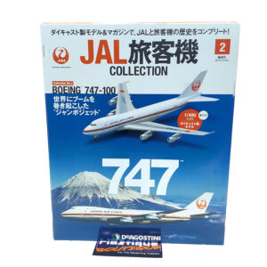 DeAgostini JAL Airliner Collection: #2 Boeing 747-100 1:400 *Sealed*