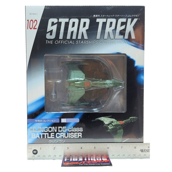 Star Trek The Official Starships Collection: #102 Klingon D5 Class Battle Cruiser