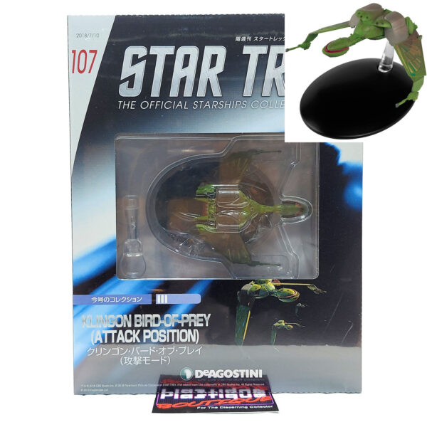 Star Trek The Official Starships Collection: #107 Klingon Bird Of Prey (Attack Position)