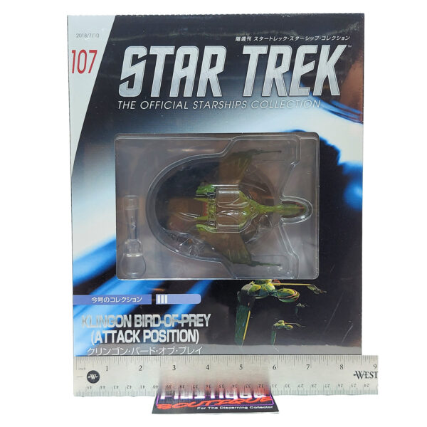 Star Trek The Official Starships Collection: #107 Klingon Bird Of Prey (Attack Position)