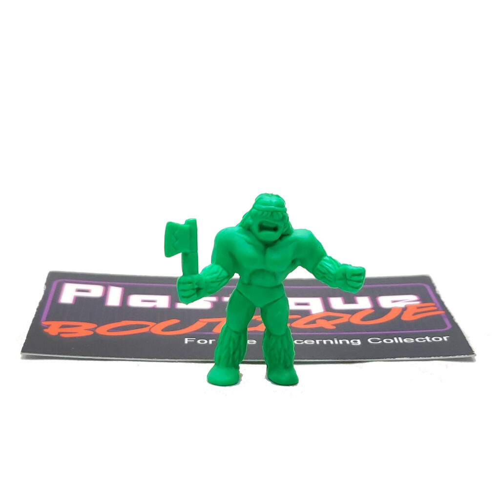 Kinnikuman Kinkeshi Part 10: #143 Geronimo - Axe Variant (Green)