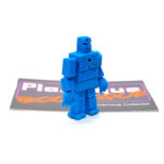 Kinnikuman Kinkeshi Part 4: #18 Sunshine A - Normal Form (Blue)