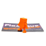 Kinnikuman Kinkeshi Part 8: #121 Personalman/Personal Computer King (Orange)