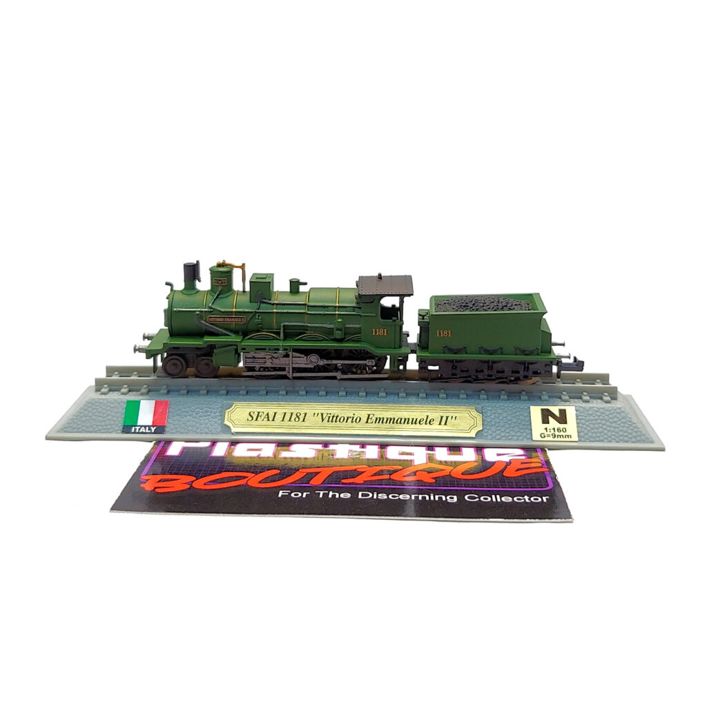 Del Prado Locomotives of the World: #82 SFAI 1181 "Vittorio Emanuele II" 1:160 (N Gage)
