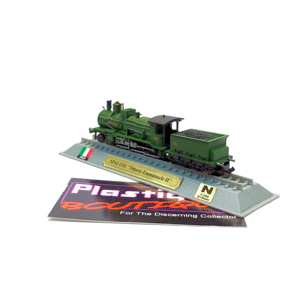 Del Prado Locomotives of the World: #82 SFAI 1181 "Vittorio Emanuele II" 1:160 (N Gage)