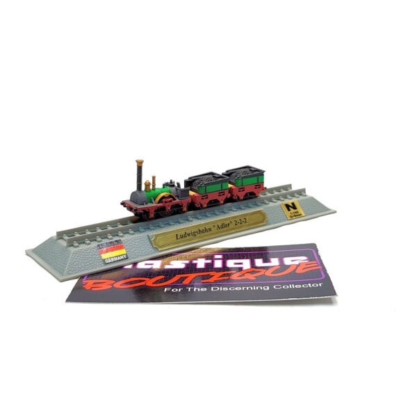 Del Prado Locomotives of the World: #38 Ludwigsbahn "Adler" 2-2-2 1:160 (N Gage)