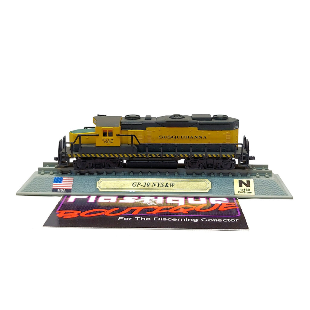 Del Prado Locomotives of the World: #18 EMD GP-20 NYS&W "Susquehanna" 1:160 (N Gage)