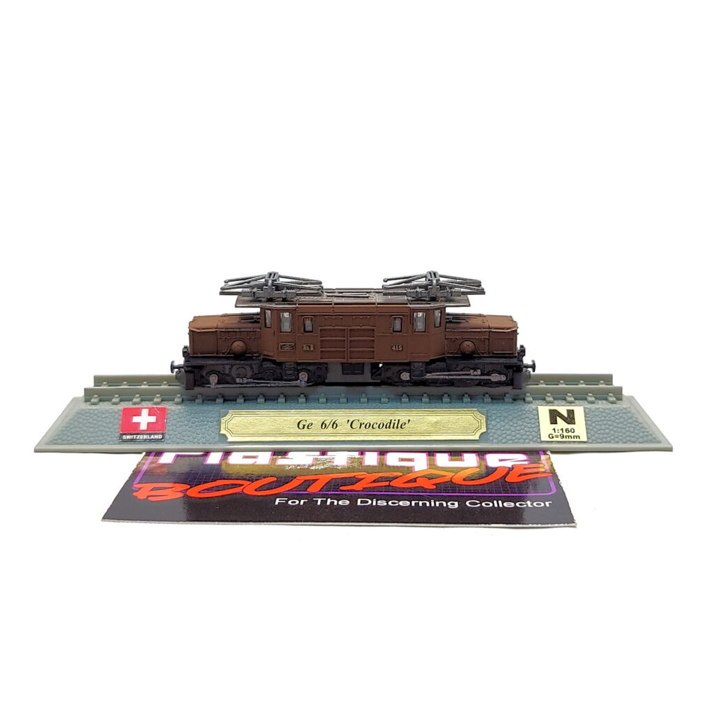 Del Prado Locomotives of the World: #21 RhB Class Ge 6/6 I "Rhaetian Crocodile" 1:160 (N Gage)