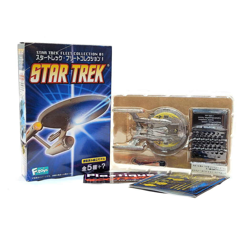 F-Toys Star Trek Fleet Collection: ISS Enterprise NX-01 (Mirror Universe) 1:2500