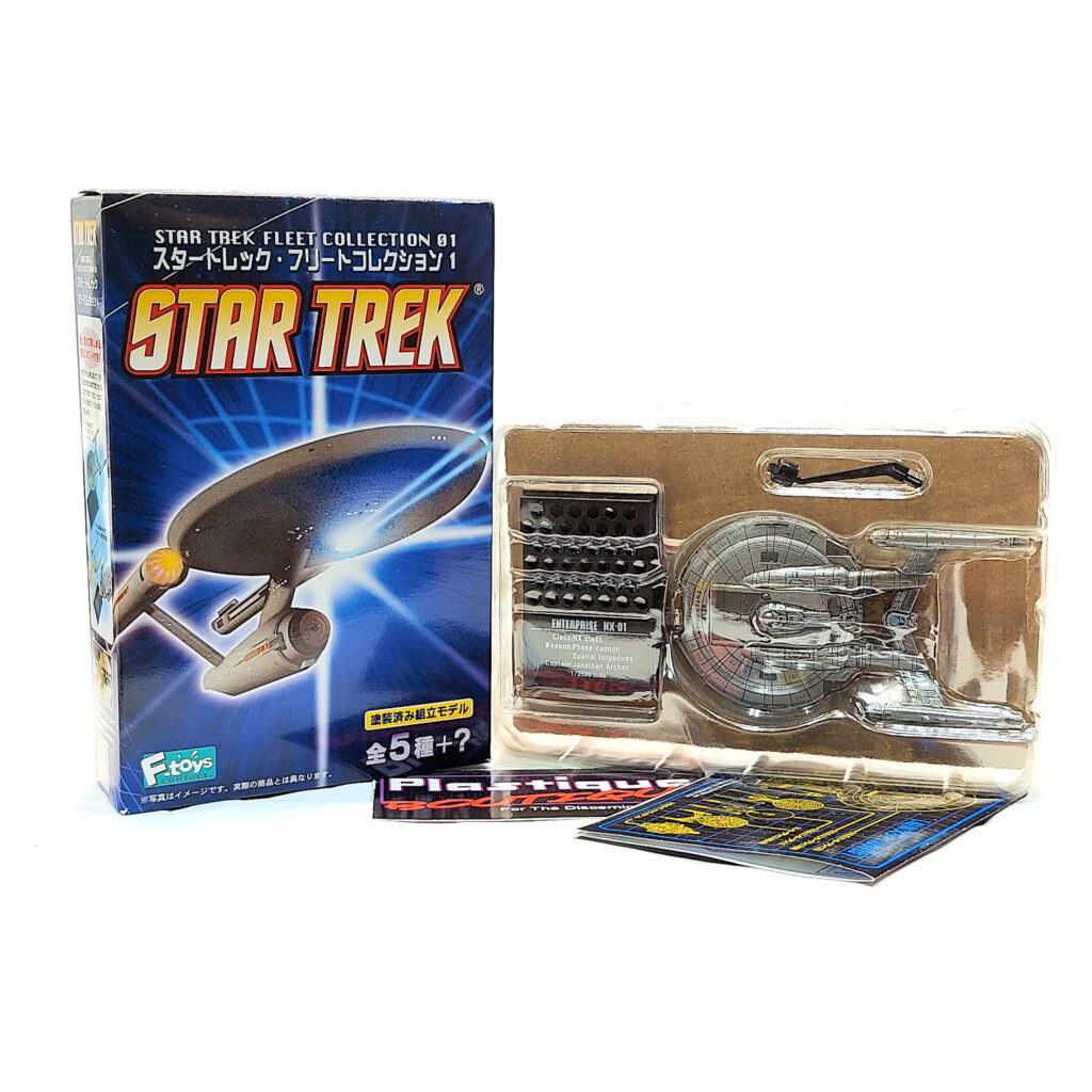 F-Toys Star Trek Fleet Collection: USS Enterprise NX-01 1:2500