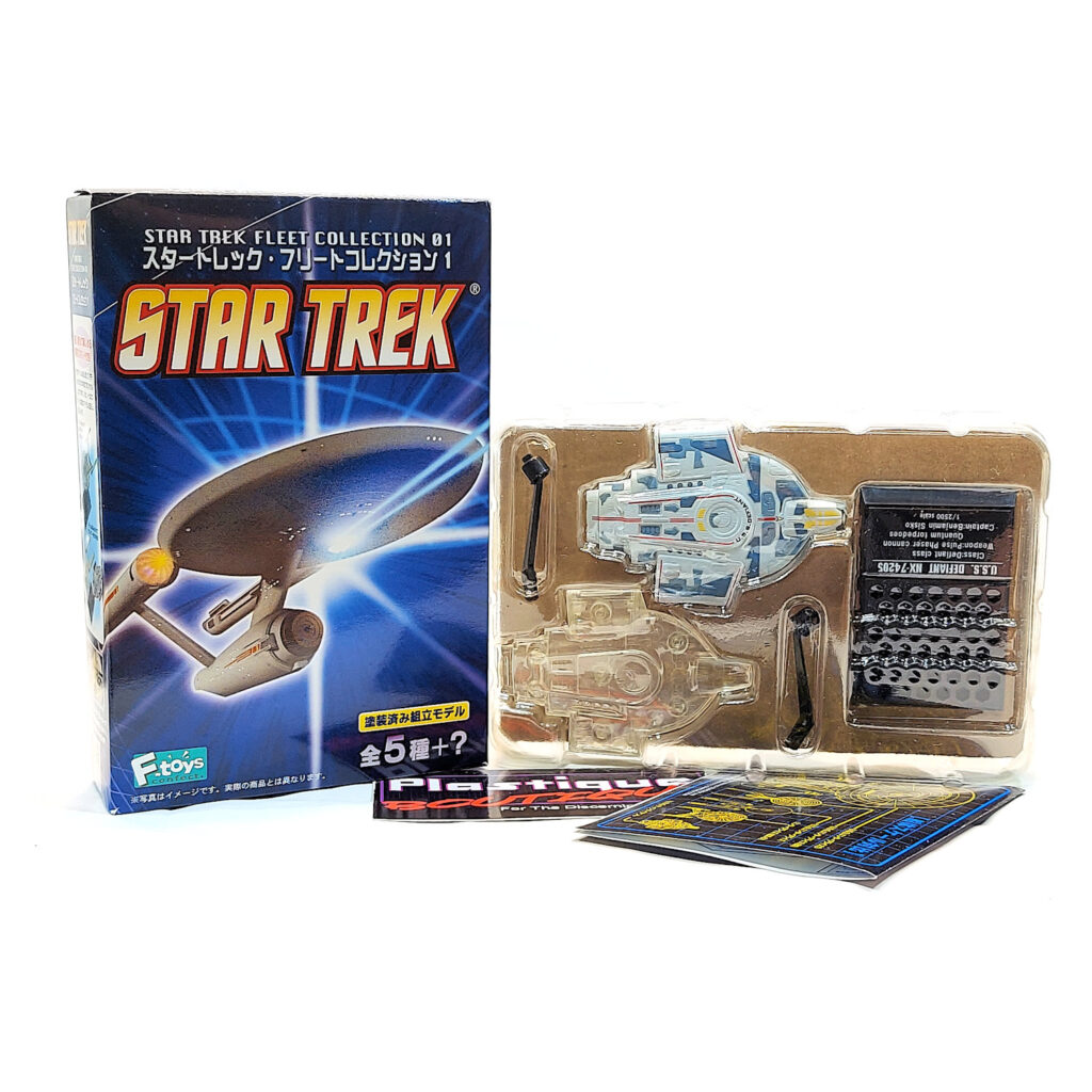 F-Toys Star Trek Fleet Collection: USS Defiant NX-74205 1:2500