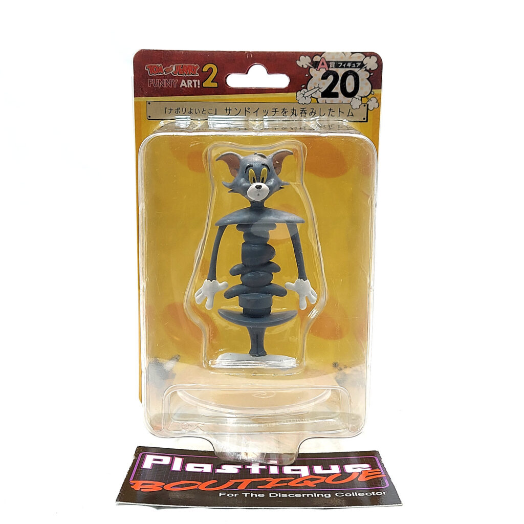 FUNNY ART! Tom & Jerry Happy Kuji Series 2: #20 Tom Swallowed a Sandwich Whole