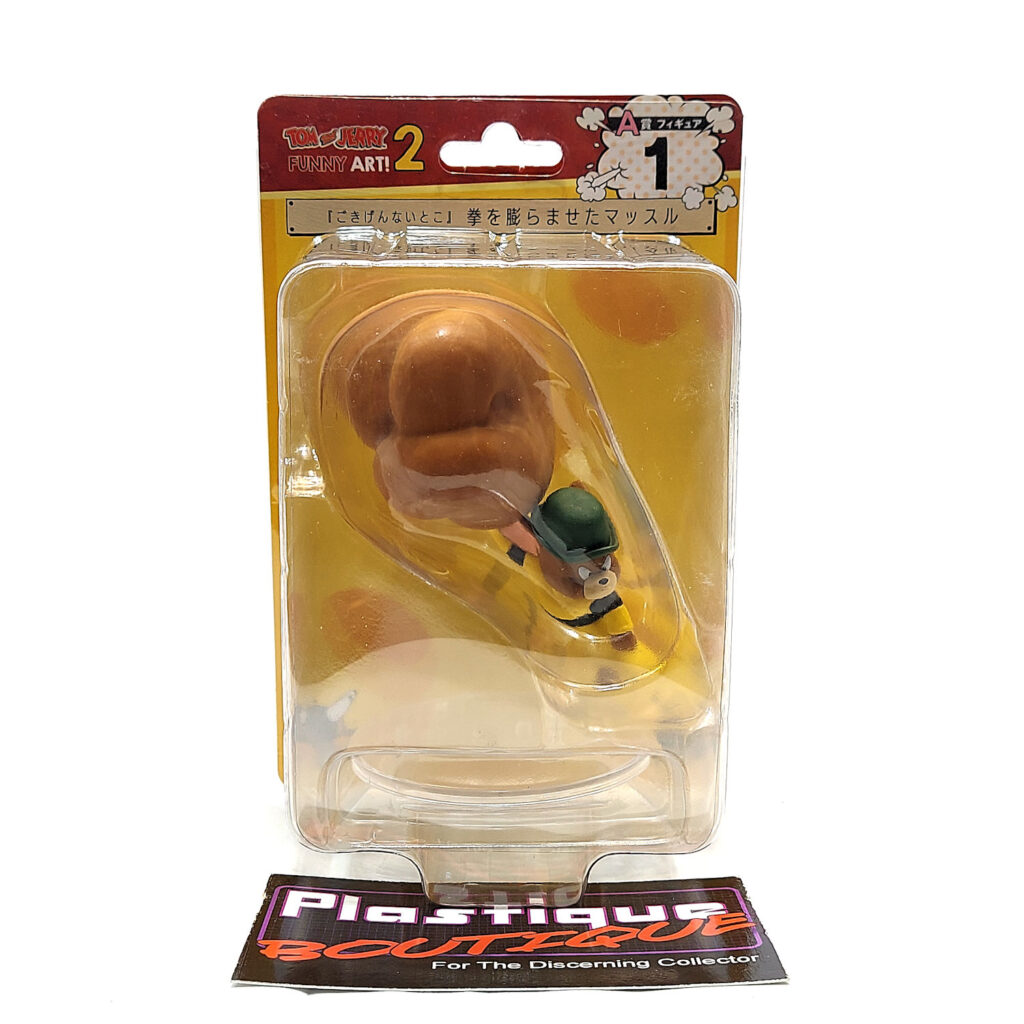 FUNNY ART! Tom & Jerry Happy Kuji Series 2: #1 Muscles Mouse With Inflated Fist