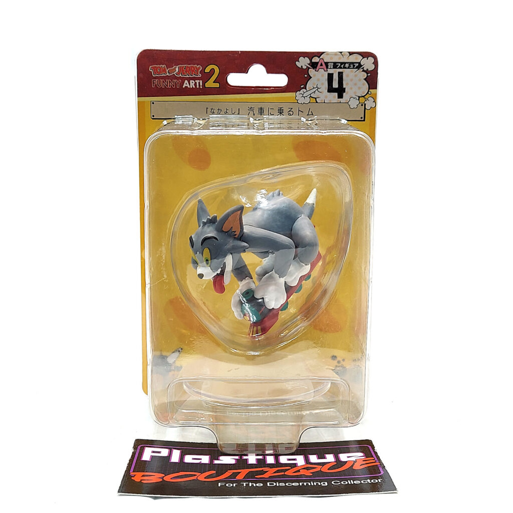 FUNNY ART! Tom & Jerry Happy Kuji Series 2: #4 Tom Riding A Toy Train