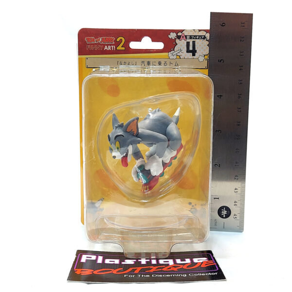 FUNNY ART! Tom & Jerry Happy Kuji Series 2: #4 Tom Riding A Toy Train