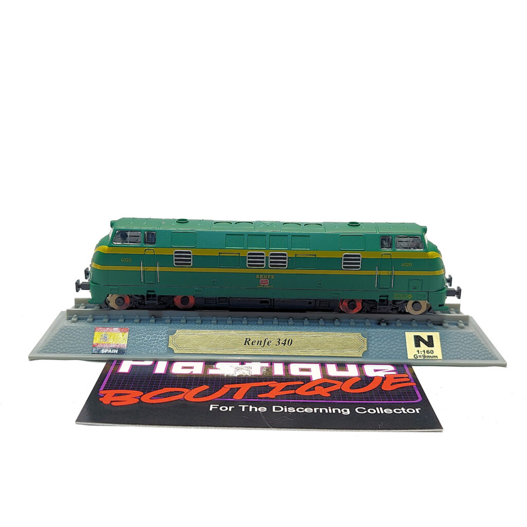 Del Prado Locomotives of the World: #31 Renfe Class 340 1:160 (N Gage)