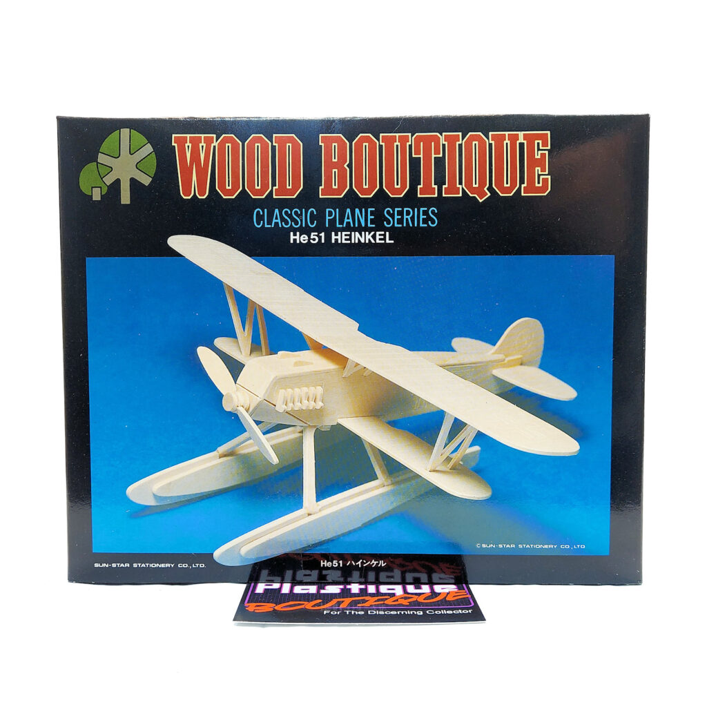 Wood Boutique Classic Plane Series: He51 Heinkel