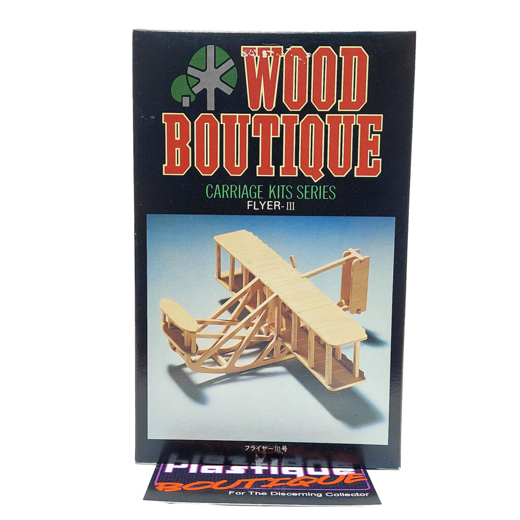 Wood Boutique Carriage Kits Series: Wright Brothers' Wright Flyer III