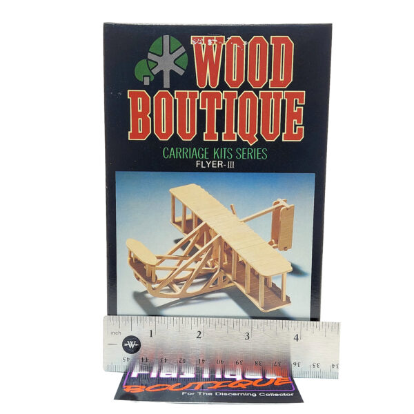 Wood Boutique Carriage Kits Series: Wright Brothers' Wright Flyer III