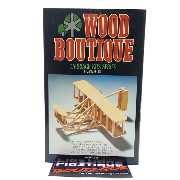 Wood Boutique Carriage Kits Series: Wright Brothers' Wright Flyer III